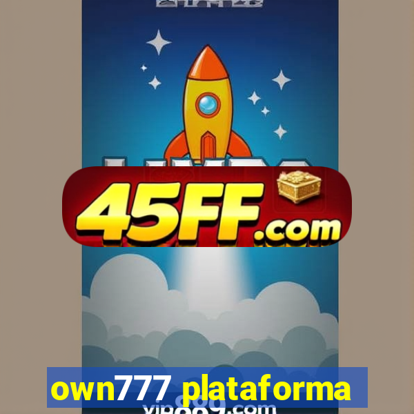 own777 plataforma